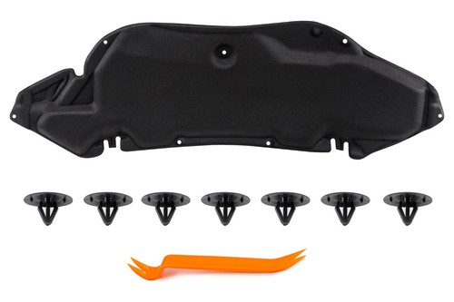 Motorhaubendämmung mit clips - mit,