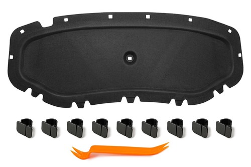 Motorhaubendämmung mit clips - mit,