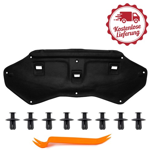 Motorhaubendämmung mit clips - mit,
